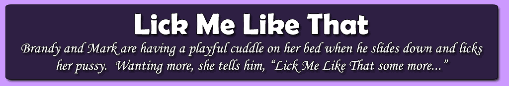 free cunnilingus pics lick me like that