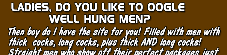 Sexy hunks showing off their big dicks!
