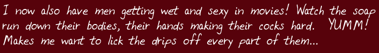 sexy wet men
